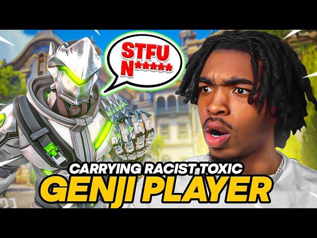 Carrying a TOXIC and RACIST dps player on overwatch 2