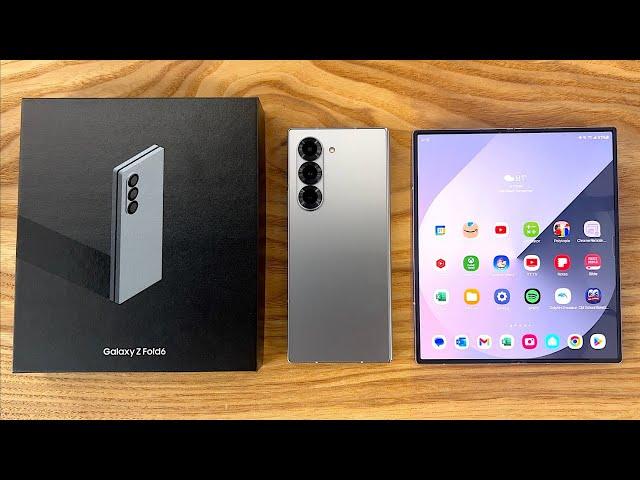 Samsung Galaxy Z Fold 6 Unboxing & First Impressions!