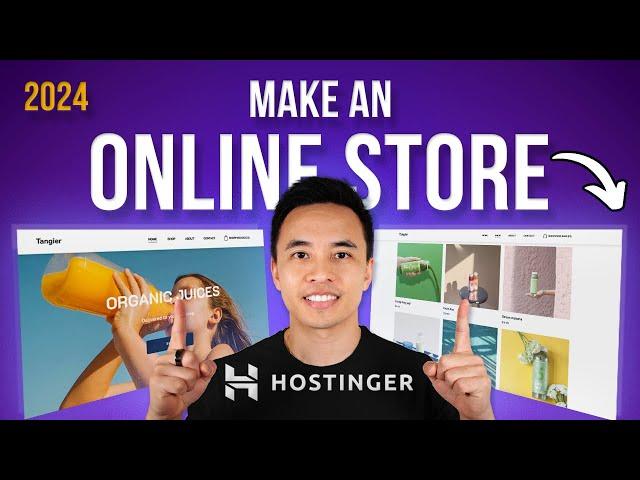 How to Make an Online Store in Hostinger - eCommerce Tutorial 2024