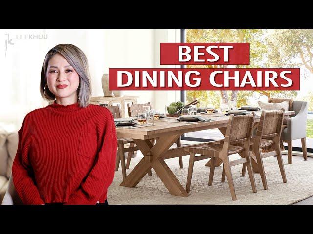 BEST DINING CHAIRS - What to Look for and Where to Buy! | Julie Khuu