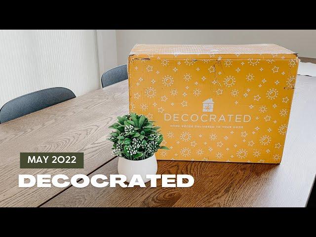 Decocrated Unboxing Summer 2022: Home Decor Subscription Box