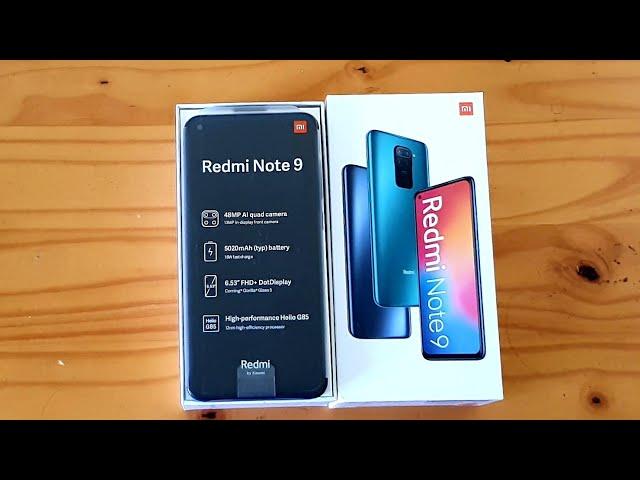 Xiaomi Redmi Note 9 Unboxing