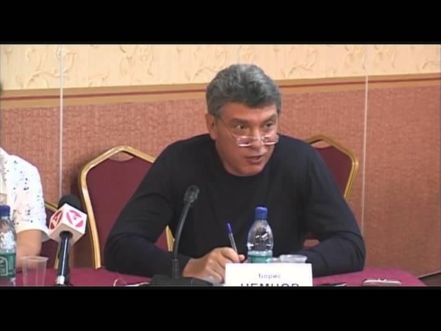 Борис Немцов о режиме Лукашенко