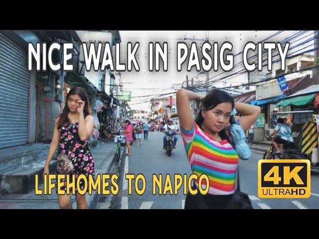 Nice Walk in Pasig City  _ Philippines Walking Tour [ 4K ] ( Napico Lifehome_Full-HD_60fps