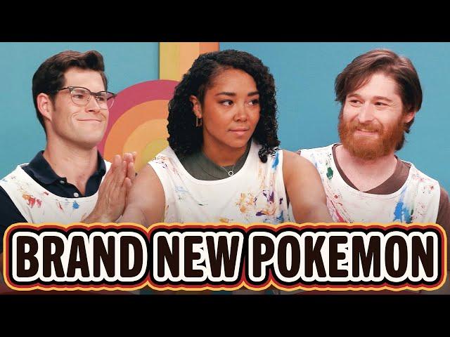 Artists Design New Pokémon (ft. Sarah Natochenny) | Game Changer