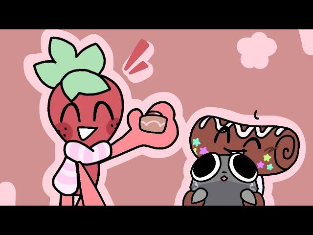 Sprout and Cosmo Make Pebble a Treat! || Dandy’s World Short || 🪨