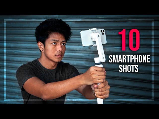 10 SMARTPHONE GIMBAL SHOTS in 5 Minutes - Zhiyun Smooth XS