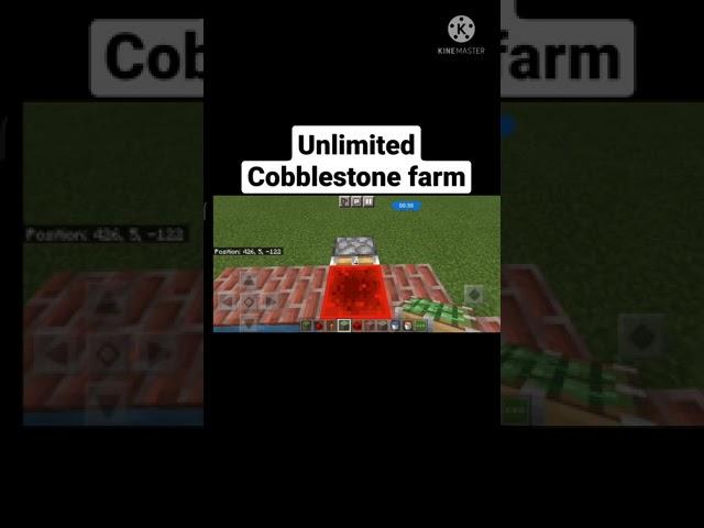 Unlimited Cobblestone Farm