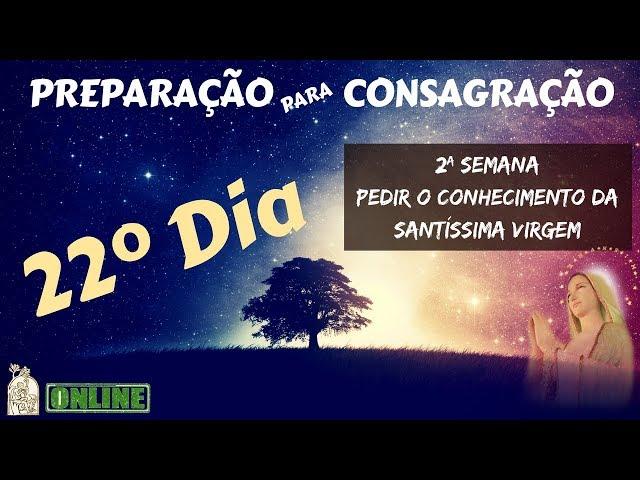 22º Dia - Preparação para Consagração a Jesus por Maria | Via Teofilus