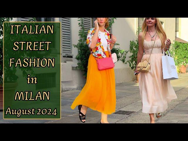 Milan Street Fashion Summer 2024: Italian Top Trends and Stunning Style