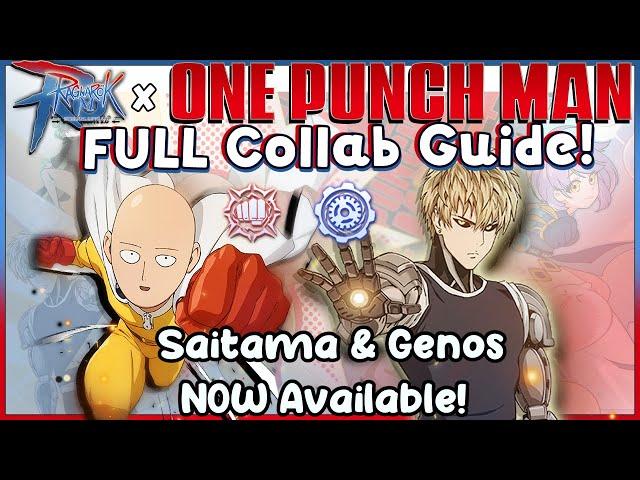 ROM x One Punch Man Collab Event Completion Guide! NEW Jobs, New Looks - Unlock it all!