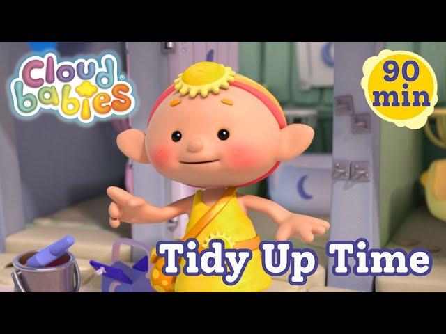 It's Tidy Up Time  | Mothers Day Compilation | Cloudbabies Official