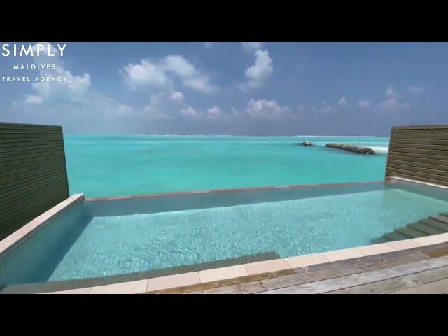 Kuda Villingili Maldives - Water Villa with Pool Room Tour