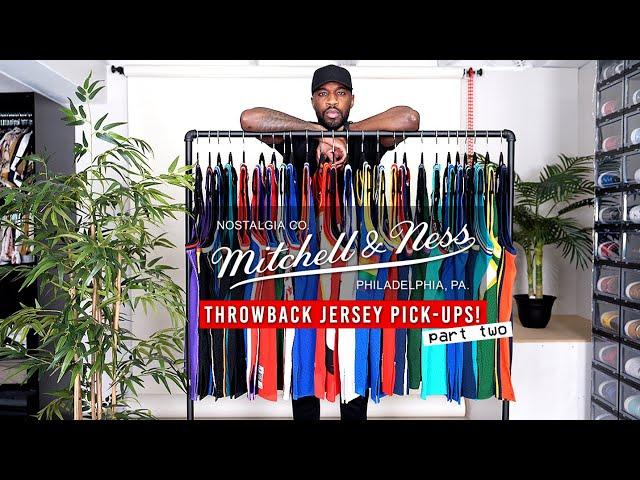 HUGE Mitchell & Ness NBA Throwback Jersey Haul PART 2 | I AM RIO P.