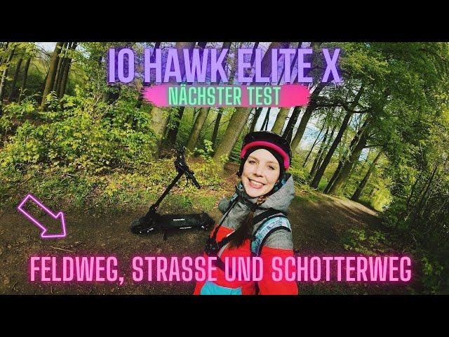 Nächster TEST mit dem ELITE X : Feldweg, Straße & Schotterweg !!