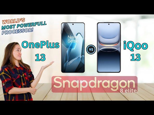 OnePlus 13 Vs iQoo 13 || Full Comparison  | Which One is Best?