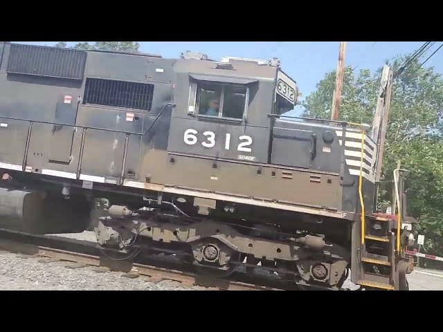 (PG-13) Norfolk Southern almost hits van in Lowellville (READ DESCRIPTION!)