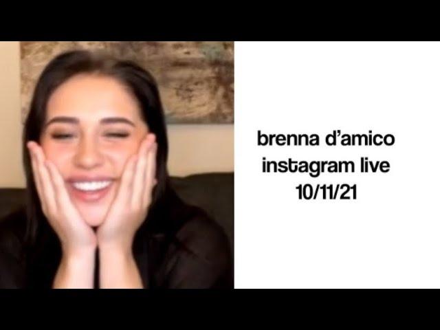 brenna d’amico instagram live with kfactorfilms for night night and more