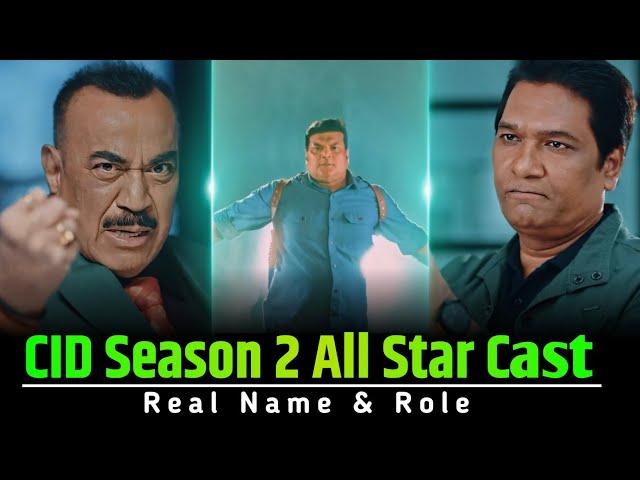 CID Season 2 All Star Cast : Real Name & Role | New Promo | Episode 1 | Perfect Process Mixing