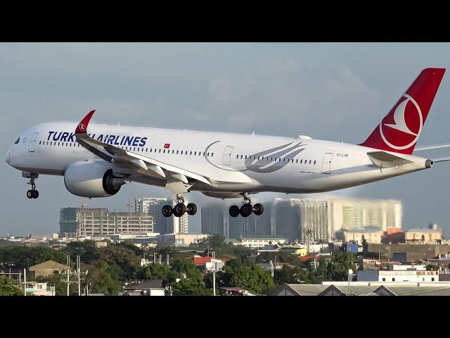 30 Minutes INCREDIBLE MANILA Plane Spotting (MNL/RPLL)