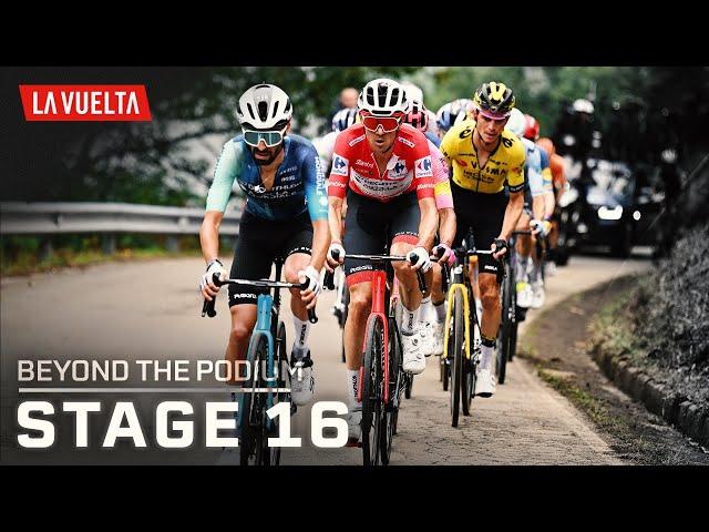 Epic GC fight on slopes of Lagos de Covadonga in Stage 16 of Vuelta | Beyond the Podium | NBC Sports