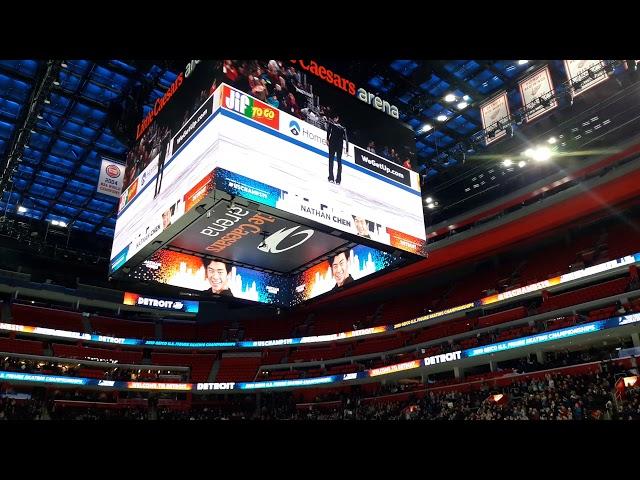 Nathan Chen Standing Ovation US National Figure skating championships Free Skate 2019