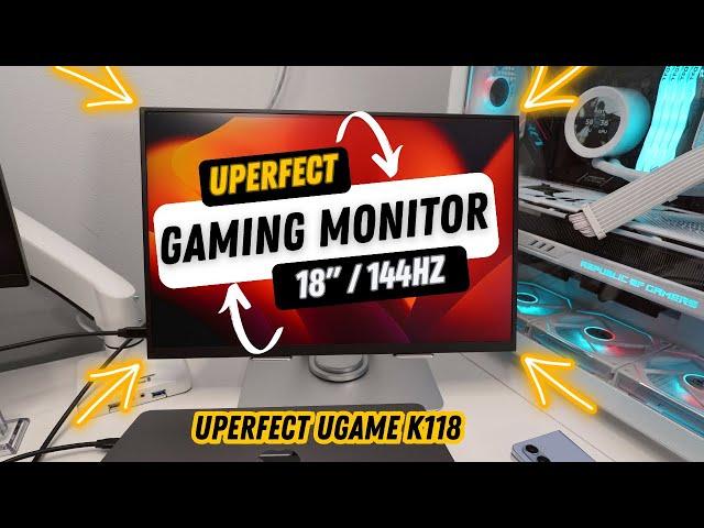 UPERFECT 18" 2K 144Hz Portable Gaming Monitor Review : UGame K118