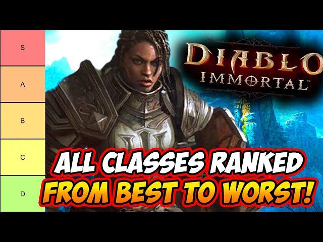 ALL CLASSES RANKED FROM BEST TO WORST| Diablo Immortal