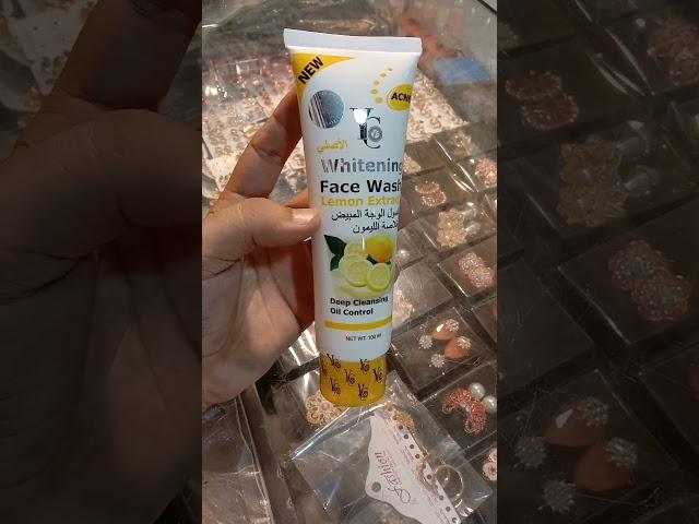 Yc Whitening Face Wash Lemon Extract.#shorts