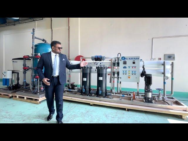 Reverse Osmosis Plant for Mineral Water Factory | Energy Saving | Dubai | Al Kafaah UAE