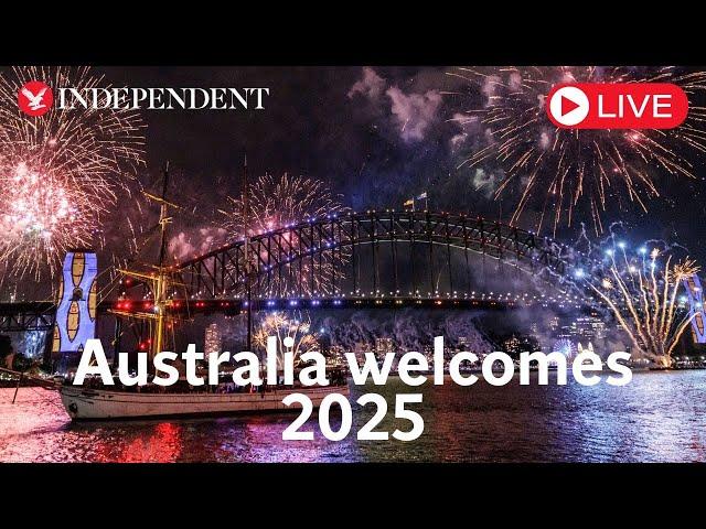 Live: Sydney Harbour welcomes 2025 with huge New Year's Eve fireworks display