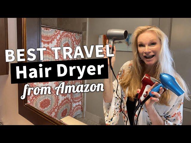 Top Compact Amazon Hair Dryer Reviews for Travelers | Panasonic, Conair, Hot Tools & More