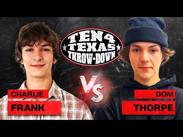 Charlie Frank vs. Dom Thorpe | Game of S.C.O.O.T. Tournament | Episode #3