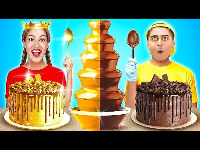 Real Food VS Chocolate Challenge. Eating only Sweet 24 hours by Laugh Lagoon, 123 Go!