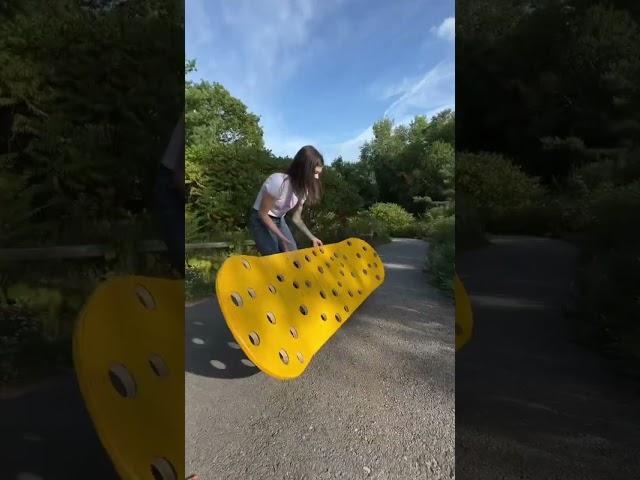 WORLD’S BIGGEST CHEESE SKATEBOARD!! ️️