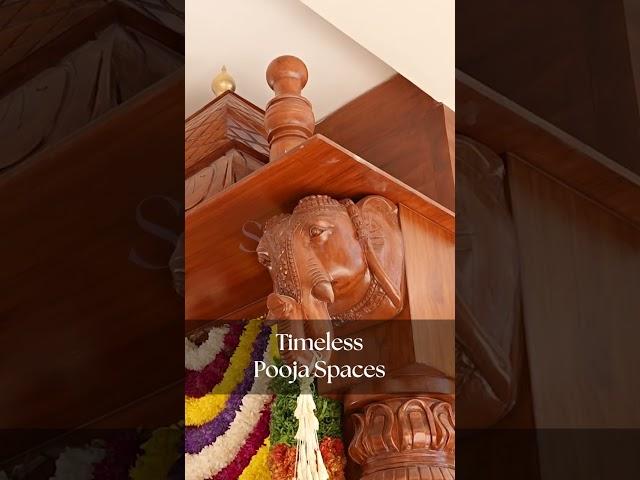 No Catalogs, No Templates, No Mass Production - Timeless pooja rooms for those who understand art