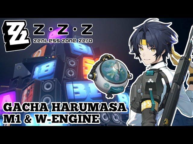 【Zenless Zone Zero】 Asaba Harumasa M1 & W-Engine Gacha | Patch 1.4