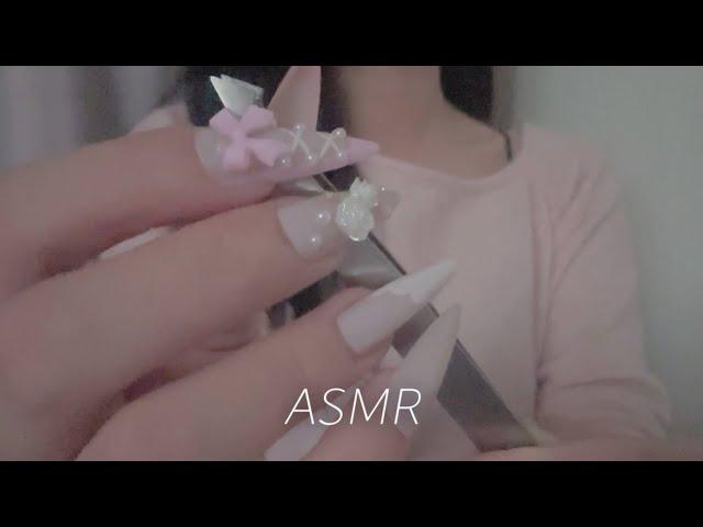 ASMR Lo-fi 이 소리 좋는데 들어와˖⁺‧ 요청 집게 소리🪩 • 화면 톡톡 터트리기.. ɪᴘʜᴏɴᴇ ᴍɪᴄʀᴏᴘʜᴏɴᴇ ᴛᴀᴘᴘɪɴɢ