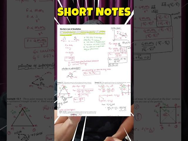  JEE 2025: Score 99%ile with Best Short Notes  #jee2025 #jeemains #iit #shorts