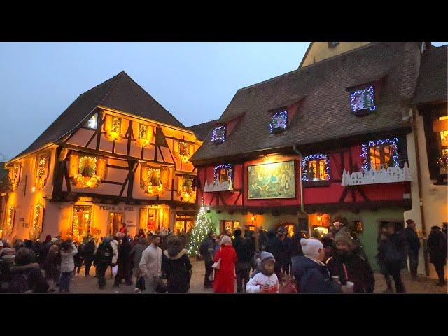 [4K]  A Magical Christmas Village in Alsace, France : A Fairytale Wonderland  (Dec. 2024)