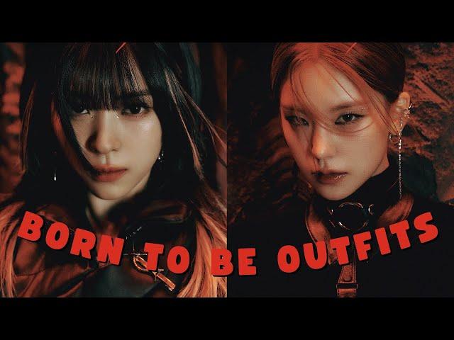 rating & ranking itzy's born to be outfits