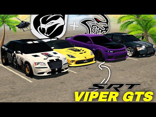 TAKING MY VIPER TO ITS FIRST SRT CAR MEET! | CAR PARKING MULTIPLAYER