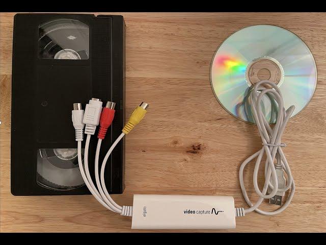 How to use the Elgato Video Capture device for transferring VHS to Digital