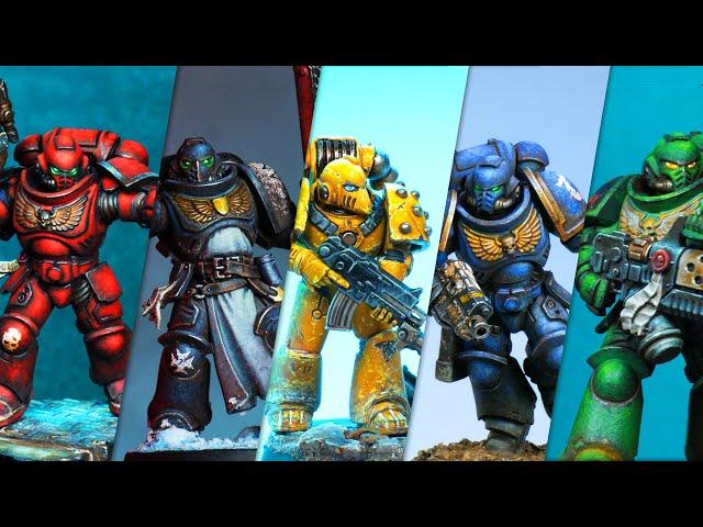 This Video will turn you into a Space Marine painting GOD.