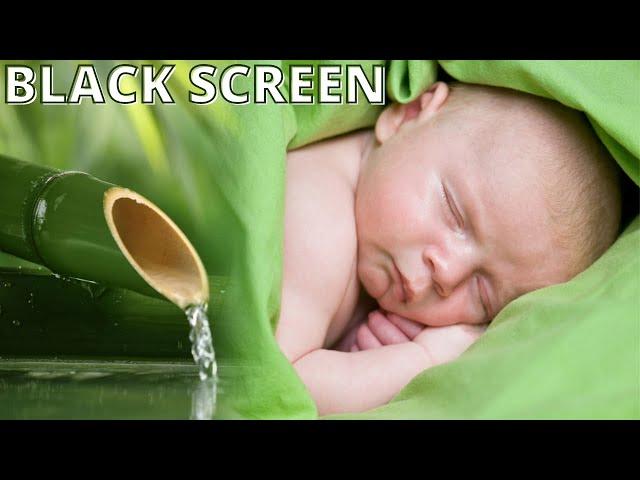 White water ripple from bamboo | The child falls asleep in 1 min |