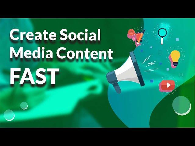 Create Social Media Content FAST (VistaCreate Tutorial)