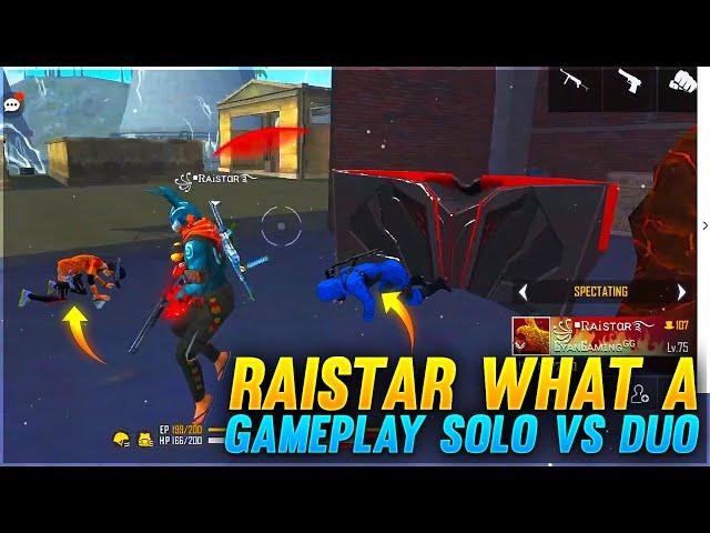 Raistar What a Gameplay Solo vs Duo Clash Squad | Garena Free Fire