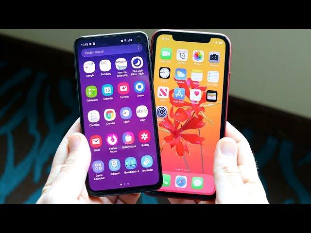 Galaxy S10e vs iPhone XR Full Comparison!