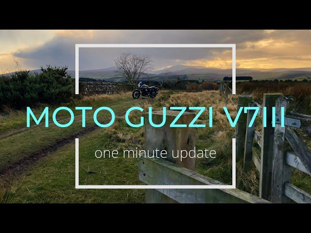 Moto Guzzi V7 III Stone : One Minute Update