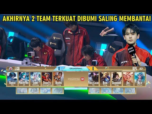 TIM TERKUAT GLOBAL VS RAJA TERAKHIR CHINA FINALS EWC HOK !! KPL Dream Team vs LGD Gaming GAME 1